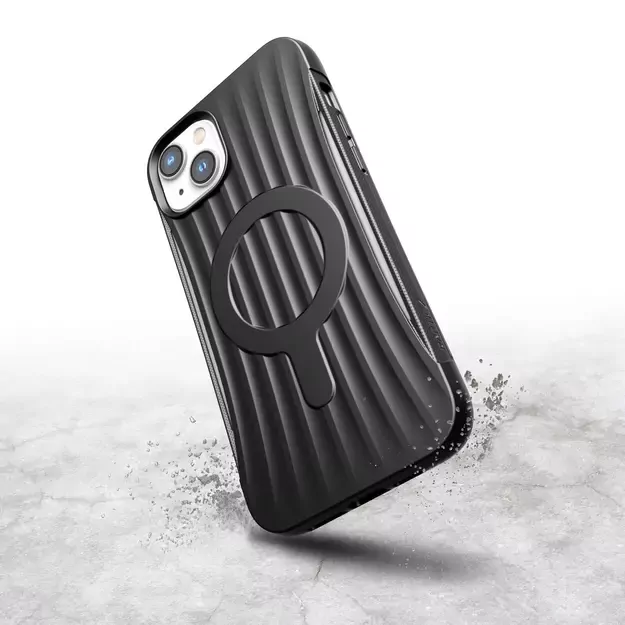 Raptic X-Doria Clutch Case iPhone 14 Plus with MagSafe back cover black 4