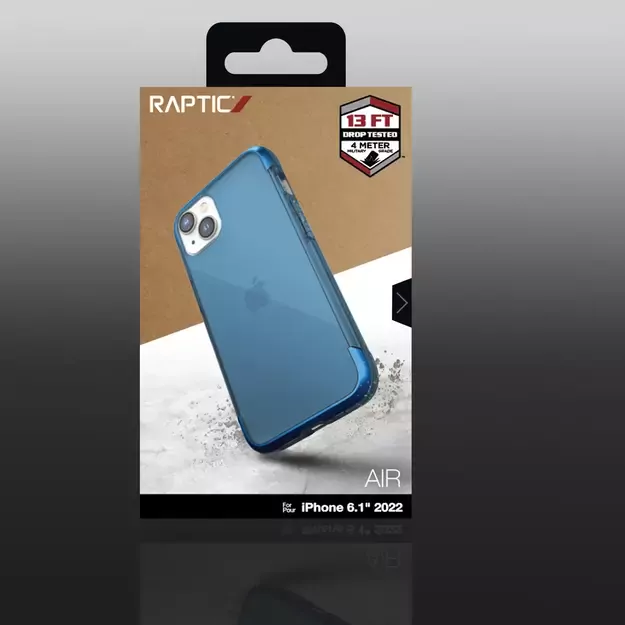 Raptic X-Doria Air Case iPhone 14 armored cover blue 2
