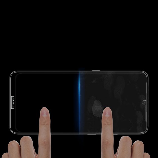 Dux Ducis 10D Tempered Glass Tough Screen Protector Full Coveraged with Frame for Nokia 1.4 transparent (case friendly) 19
