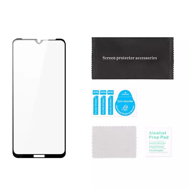 Dux Ducis 10D Tempered Glass Tough Screen Protector Full Coveraged with Frame for Nokia 1.4 transparent (case friendly) 10