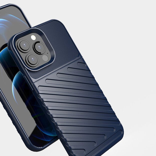 Thunder Case Flexible Tough Rugged Cover TPU Case for iPhone 13 Pro Max black 20