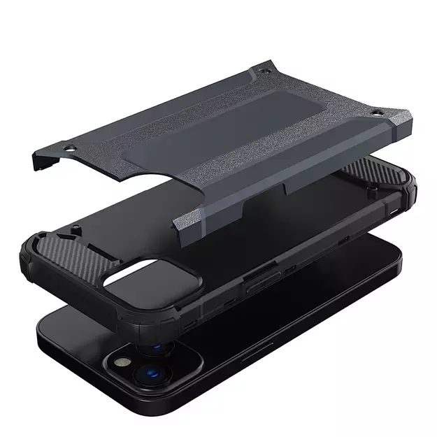 Hybrid Armor Case Tough Rugged Cover for iPhone 13 mini golden 7
