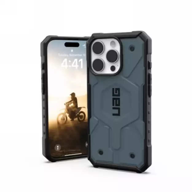 UAG Pathfinder Magsafe iPhone 16 Pro Case - Blue 2