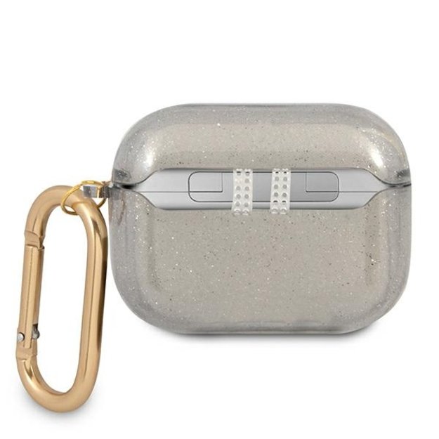 Guess GUAPUCG4GK AirPods Pro cover black/black Glitter Collection 3