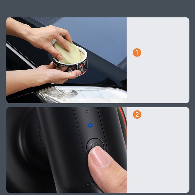 Baseus cordless electric polishing machine 30W 4000mAh black (CRDLQ-B01) 23