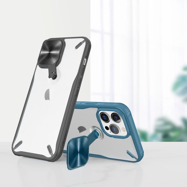 Nillkin Cyclops Case durable case with camera cover and foldable stand iPhone 13 Pro black 22