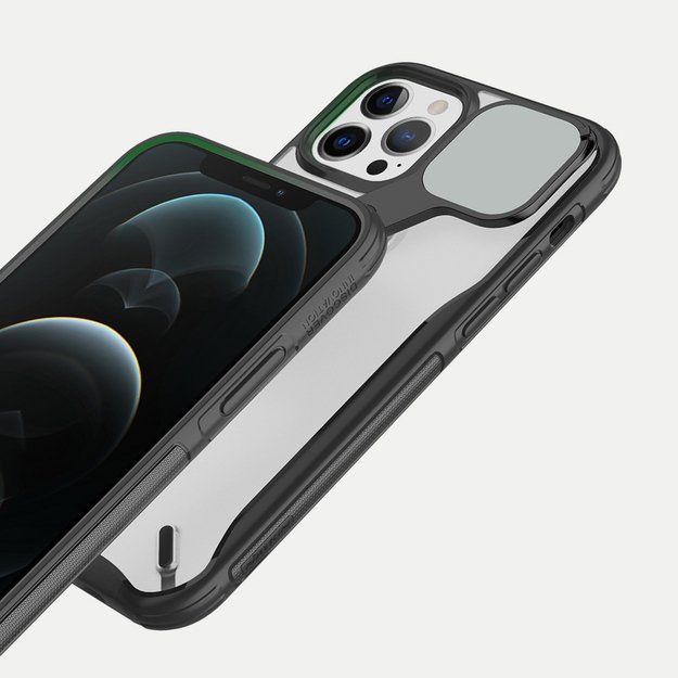 Nillkin Cyclops Case durable case with camera cover and foldable stand iPhone 13 Pro black 26