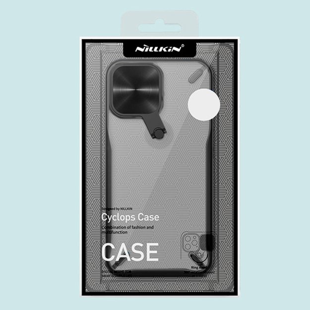 Nillkin Cyclops Case durable case with camera cover and foldable stand iPhone 13 Pro black 20