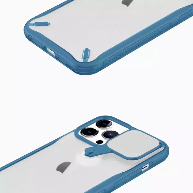 Nillkin Cyclops Case durable case with camera cover and foldable stand iPhone 13 Pro black 16