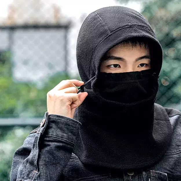 Rockbros YPP034 Sports Balaclava Windproof Waterproof - Black 7