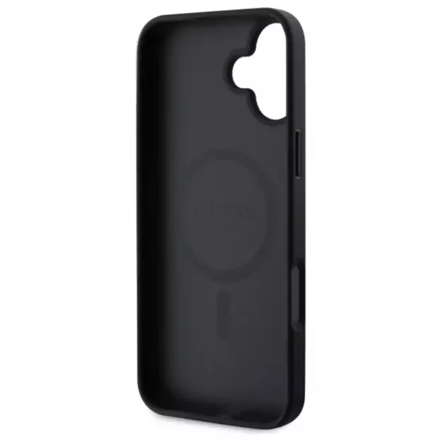 Guess 4G Printed Stripes MagSafe case for iPhone 16 - black 13