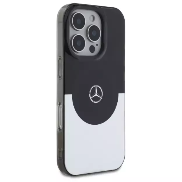Mercedes Double Layer BiColor MagSafe case for iPhone 16 Pro - silver 7