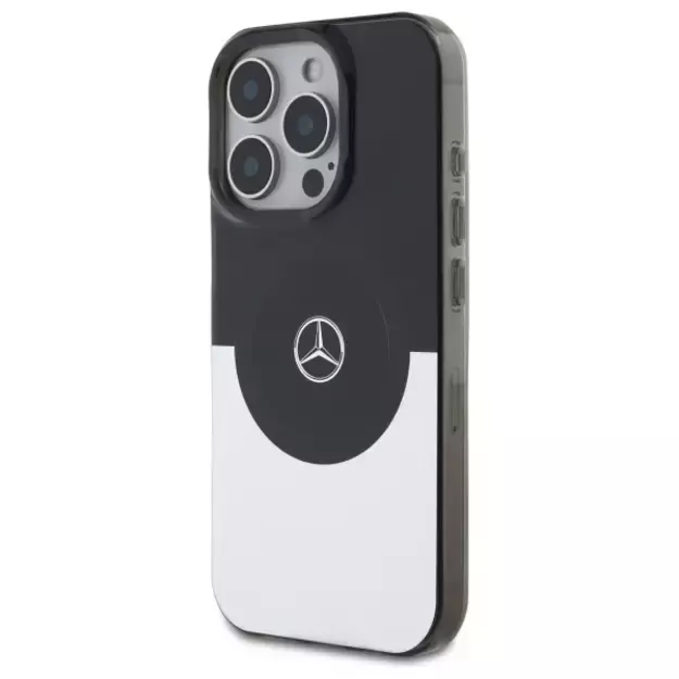 Mercedes Double Layer BiColor MagSafe case for iPhone 16 Pro - silver 1