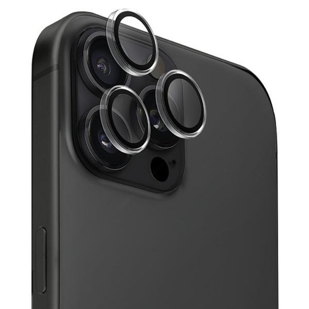 Uniq Optix Clear Camera Lens Protector iPhone 16 Pro 6.3&quot  / 16 Pro Max 6.9&quot  crystal clear camera lens glass with applicator