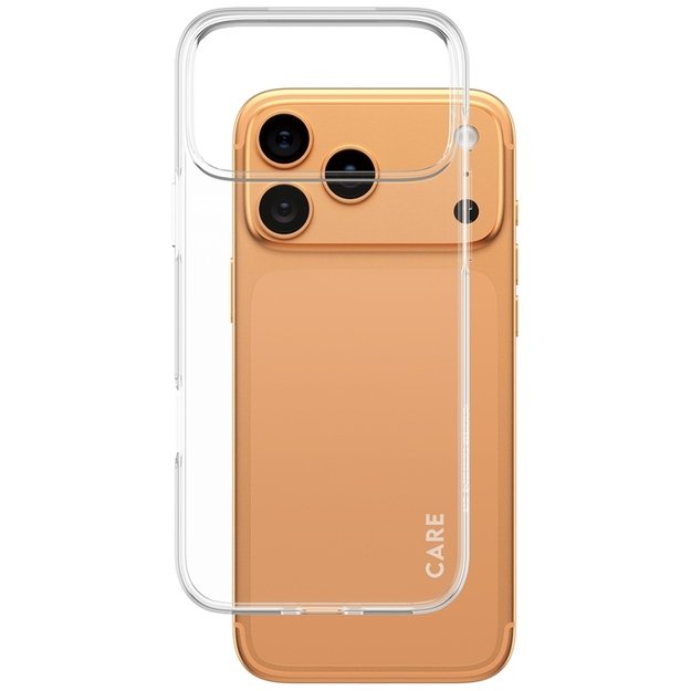 CARE by PanzerGlass Fashionable X-Ray Soft Basic Case for iPhone 17 Pro Max - Transparent 1