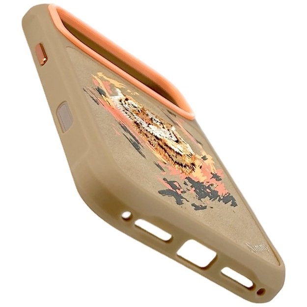 Nimmy Tiger MagSafe case for iPhone 17 Pro Max - light brown 4