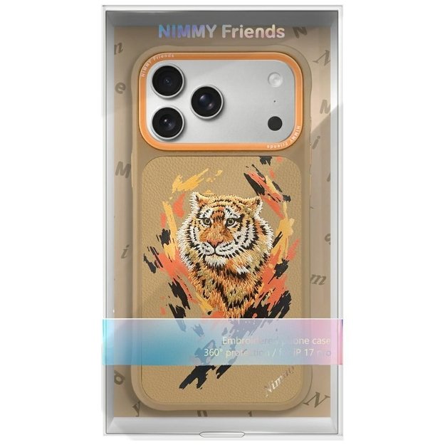 Nimmy Tiger MagSafe case for iPhone 17 Pro Max - light brown 6