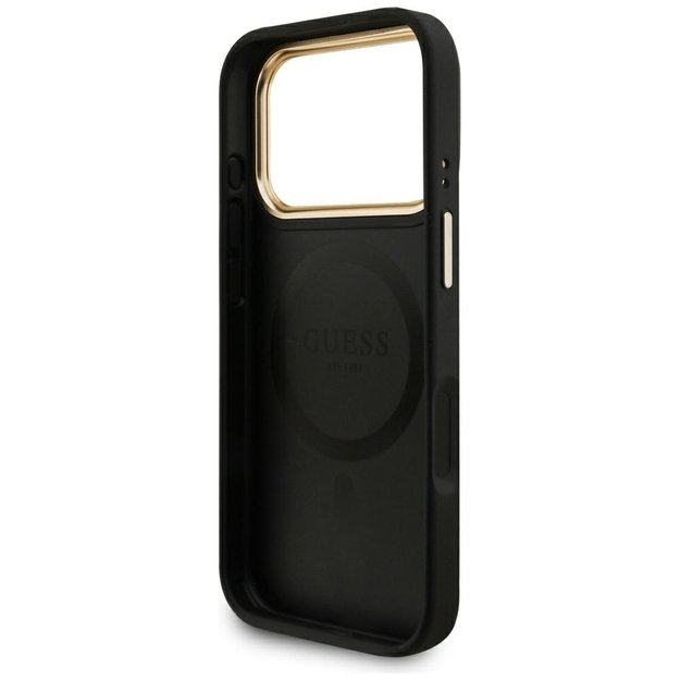 Guess 4G Case with Magsafe Wallet for iPhone 17 Pro - Black 6