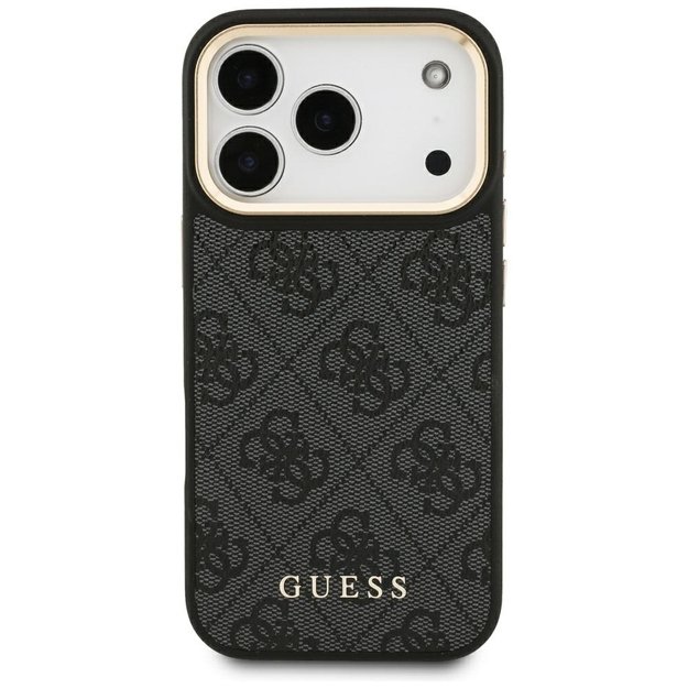 Guess 4G Case with Magsafe Wallet for iPhone 17 Pro - Black 1