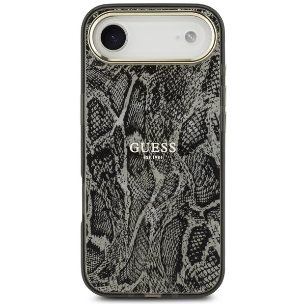 Guess Python Pattern MagSafe Case for iPhone Air - Black 2