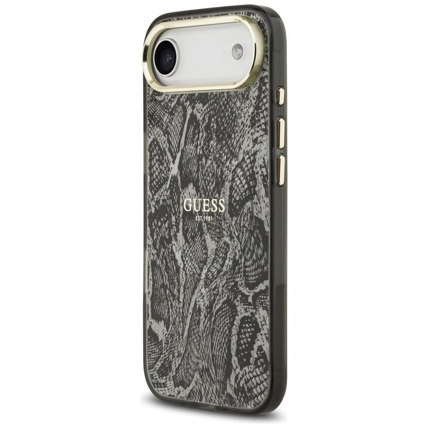 Guess Python Pattern MagSafe Case for iPhone Air - Black 1
