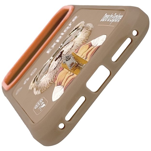 Nimmy Cool&amp Cute 2.0 Bear Case for iPhone 17 Pro - Beige 4