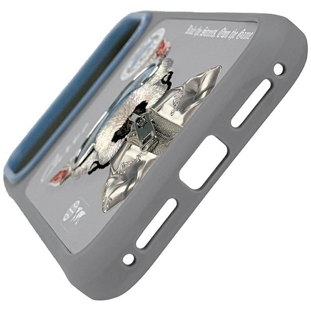 Nimmy Cool&amp Cute 2.0 nag case for iPhone 17 Pro Max - gray 1