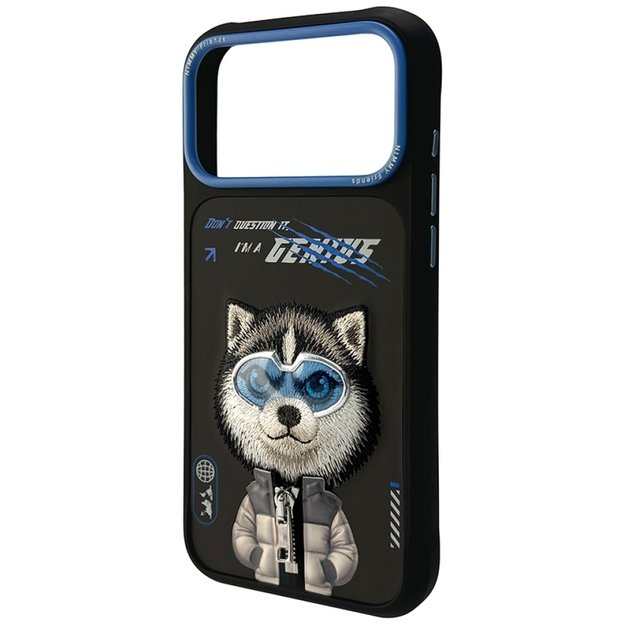 Nimmy Cool&amp Cute 2.0 Wolf Case for iPhone 17 Pro - Black 2