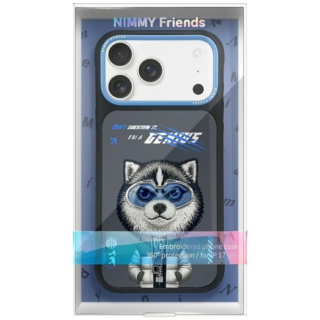 Nimmy Cool&amp Cute 2.0 Wolf Case for iPhone 17 Pro - Black 6