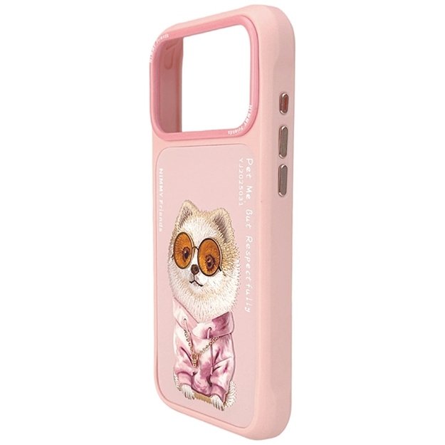 Nimmy Glasses Cool nag case for iPhone 17 Pro - pink 2