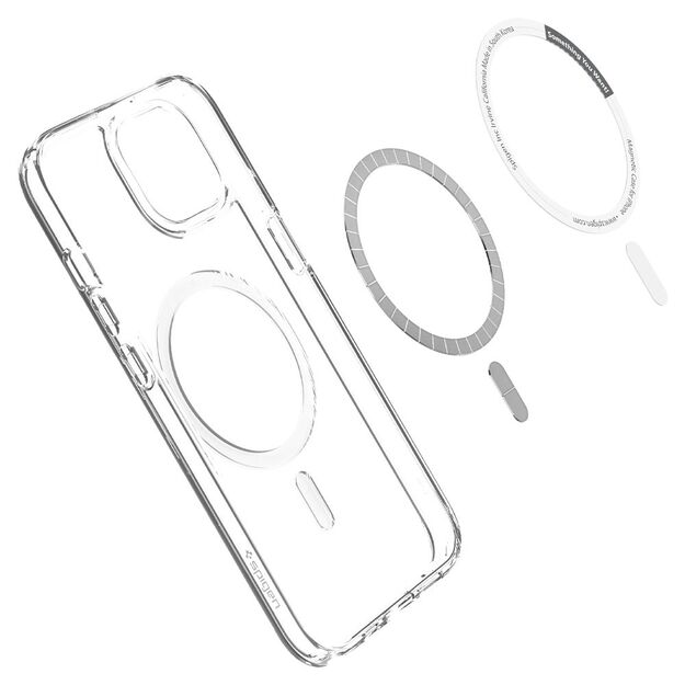 Spigen Ultra Hybrid Mag Case with MagSafe for iPhone 13 mini - White 14