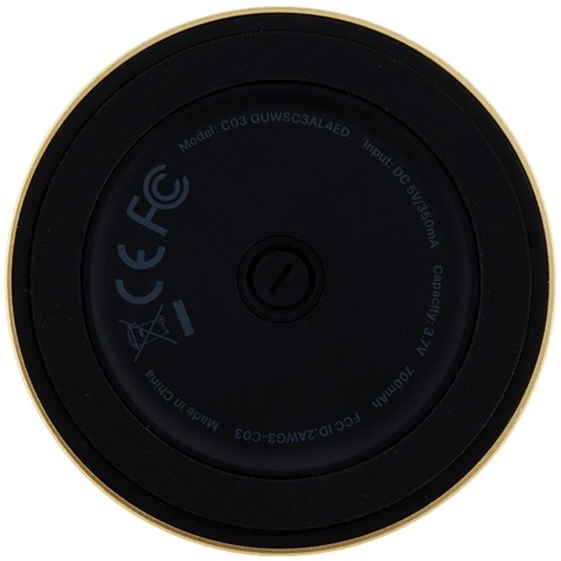Guess Magnetic Script Metal Bluetooth speaker - gold 3