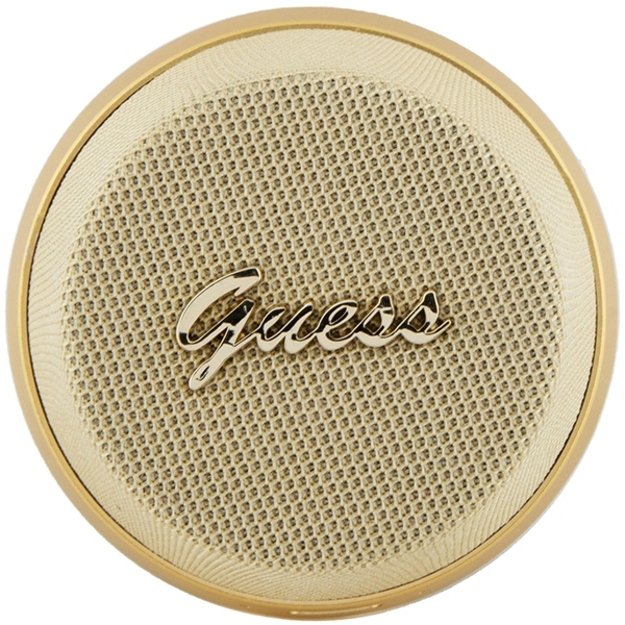 Guess Magnetic Script Metal Bluetooth speaker - gold 2