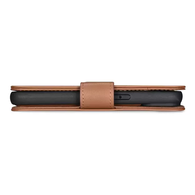 iCarer Wallet Case 2in1 Cover iPhone 14 Pro Max Leather Flip Cover Anti-RFID Brown (WMI14220728-BN) 15