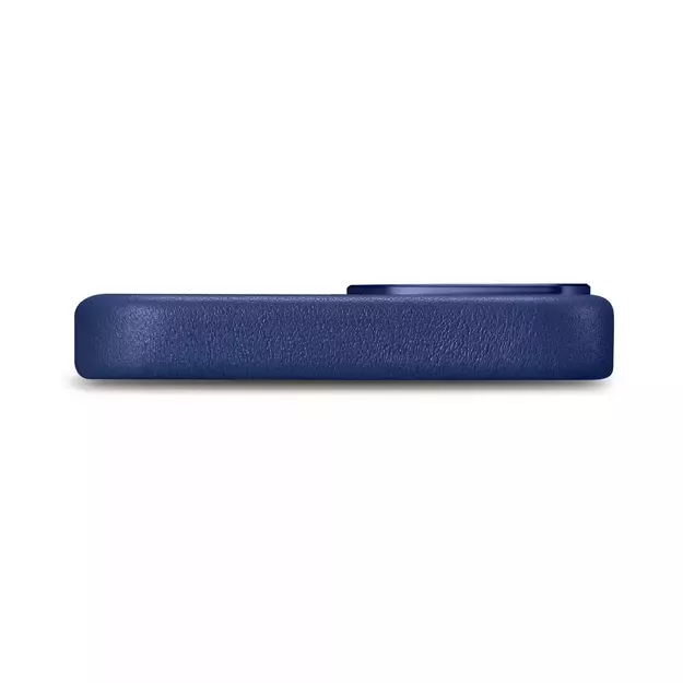 iCarer Case Leather cover for iPhone 14 Plus genuine leather case blue (compatible with MagSafe) 4