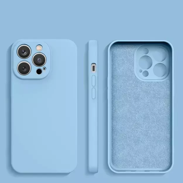 Silicone case for Xiaomi Redmi Note 11 Pro 5G / 11 Pro / 11E Pro silicone cover light purple 1
