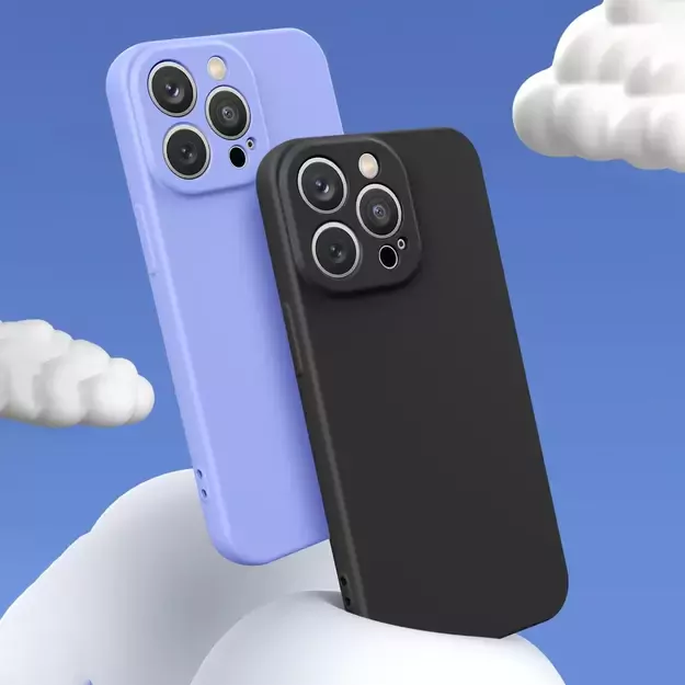 Silicone case for Xiaomi Redmi Note 11 Pro 5G / 11 Pro / 11E Pro silicone cover light purple 7