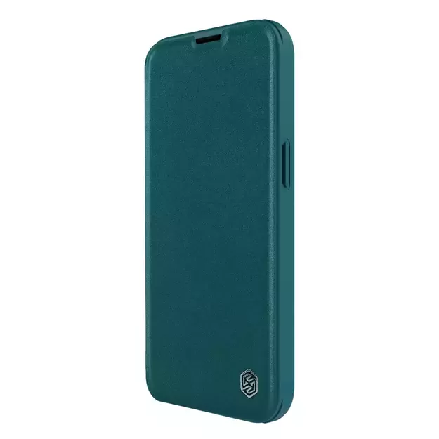 Nillkin Qin Leather Pro Case iPhone 14 Plus Camera Cover Holster Cover Flip Case Green 16
