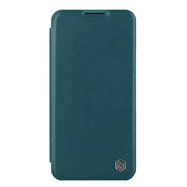 Nillkin Qin Leather Pro Case iPhone 14 Plus Camera Cover Holster Cover Flip Case Green 12