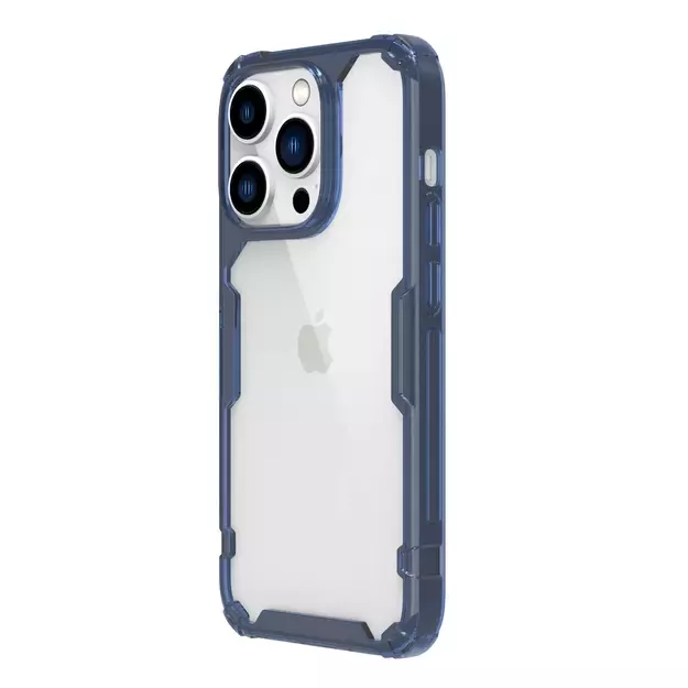 Nillkin Nature Pro case iPhone 14 Pro Max armored cover blue 3