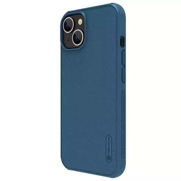 Nillkin Super Frosted Shield Pro case for iPhone 14 Plus back cover blue 17