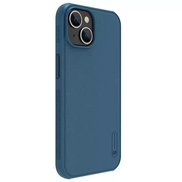 Nillkin Super Frosted Shield Pro case for iPhone 14 Plus back cover blue 21