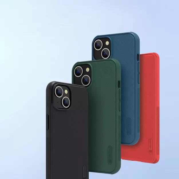 Nillkin Super Frosted Shield Pro case for iPhone 14 Plus back cover blue 22