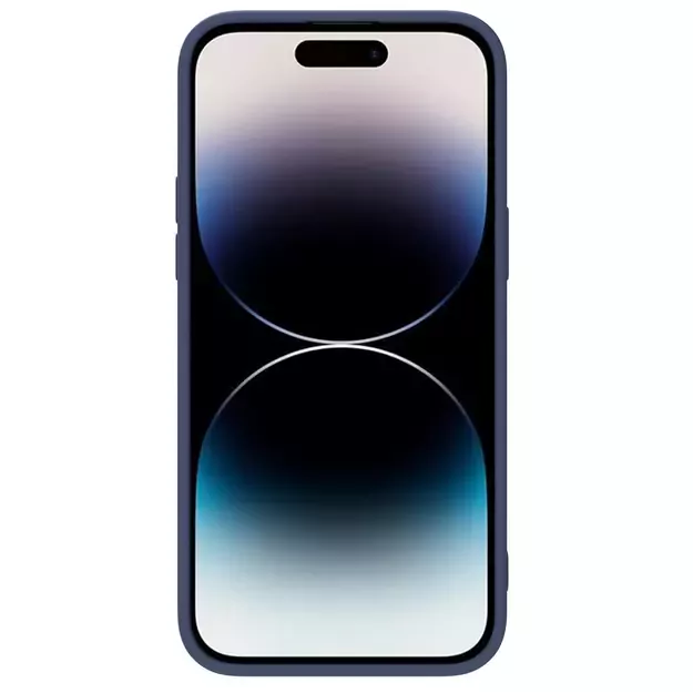 Nillkin CamShield Magnetic Silicone Case iPhone 14 Pro Max Magnetic MagSafe Cover with Camera Protector Blue 1