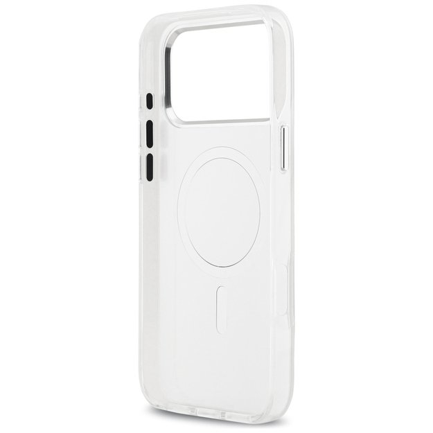 Karl Lagerfeld IML Aquarelle Karl &amp  Choupette &amp  Logo MagSafe Case for iPhone 17 Pro Max - White 6