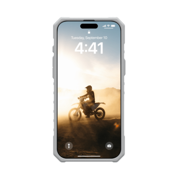 UAG Pathfinder Clear Magsafe Case for iPhone 16 Pro Max - Green 1