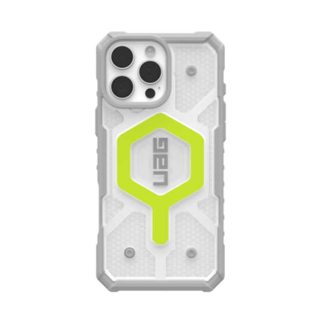 UAG Pathfinder Clear Magsafe Case for iPhone 16 Pro Max - Green