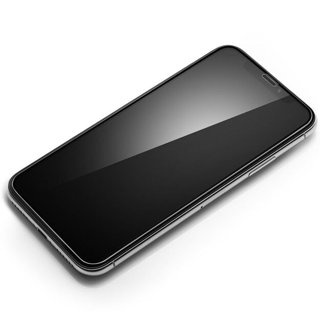 Spigen Glass FC Tempered Glass with Black Frame for iPhone X / XS / 11 Pro 10