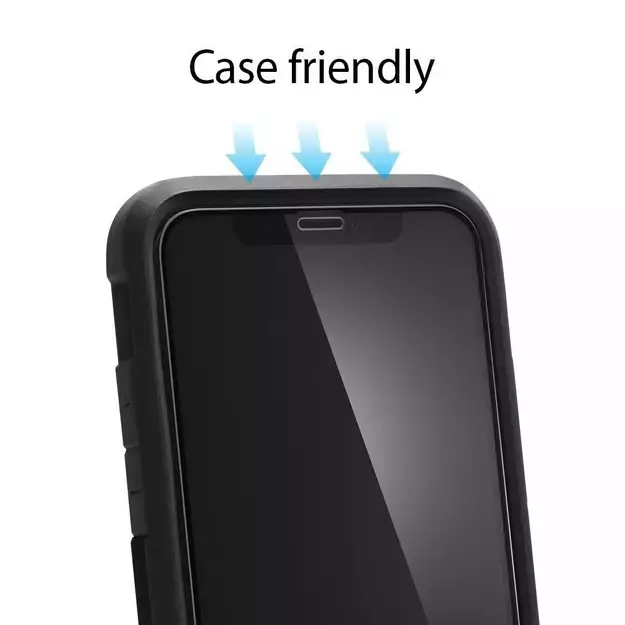 Spigen Glass FC Tempered Glass with Black Frame for iPhone X / XS / 11 Pro 16