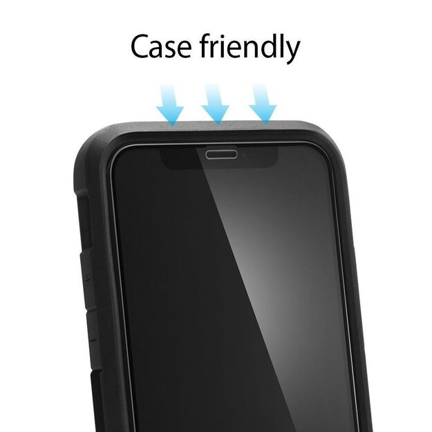 Spigen Glass FC Tempered Glass with Black Frame for iPhone X / XS / 11 Pro 6
